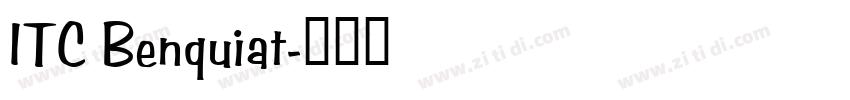 ITC Benquiat字体转换